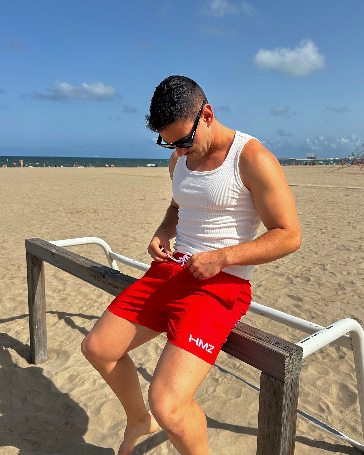 Hoemiz Swimshorts Red