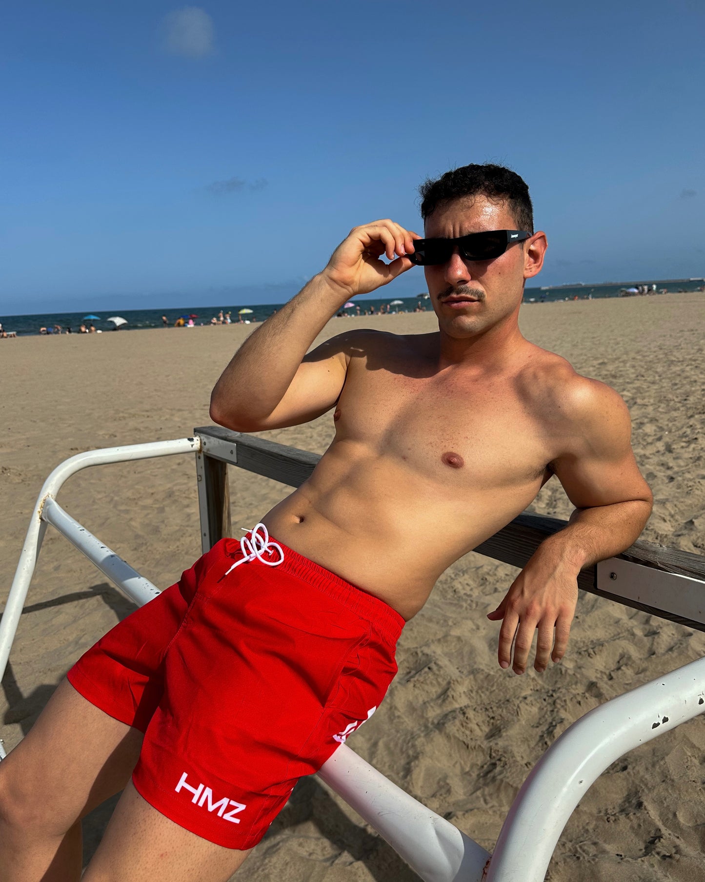 Hoemiz Swimshorts Red