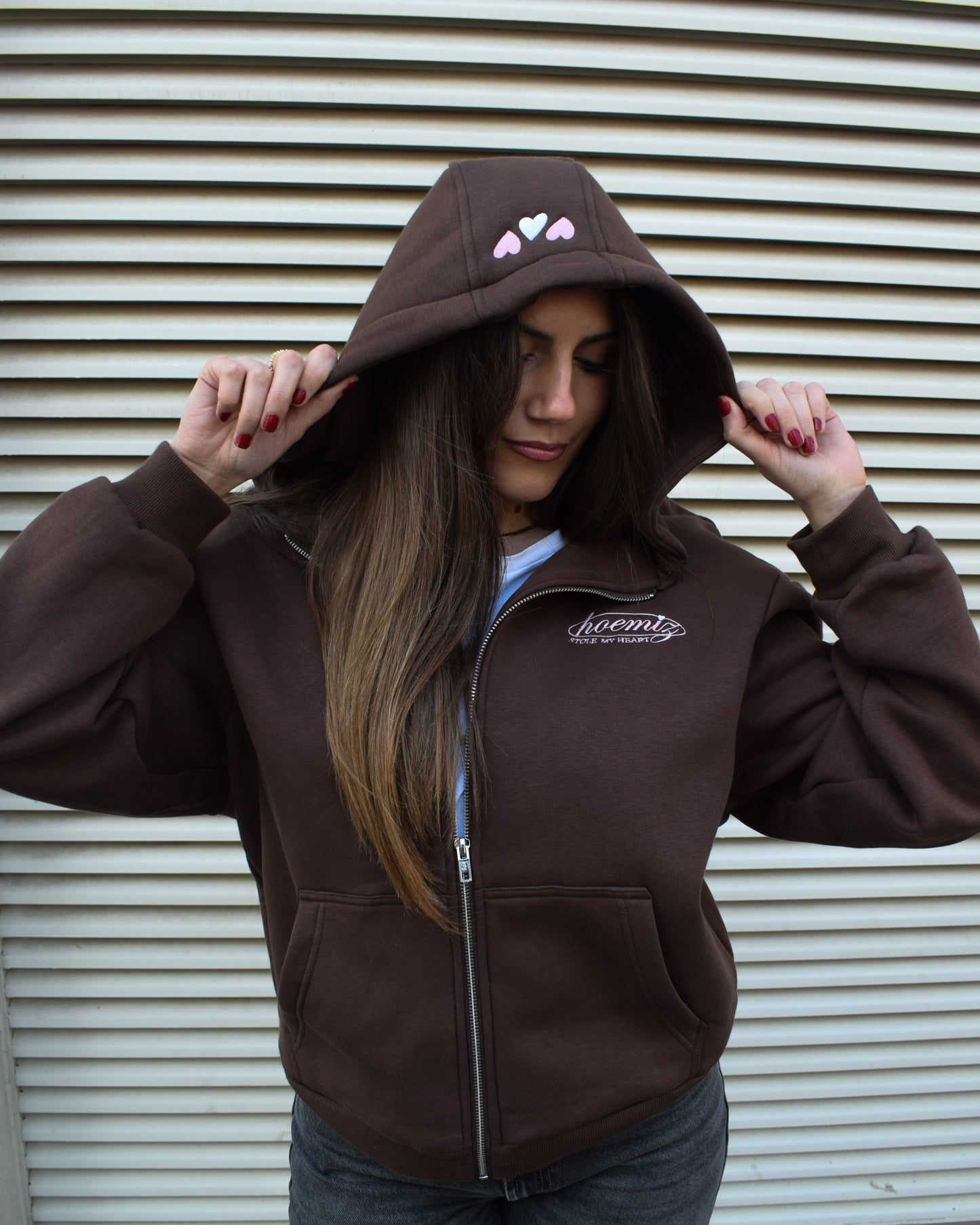 Stolen Zipper Brown