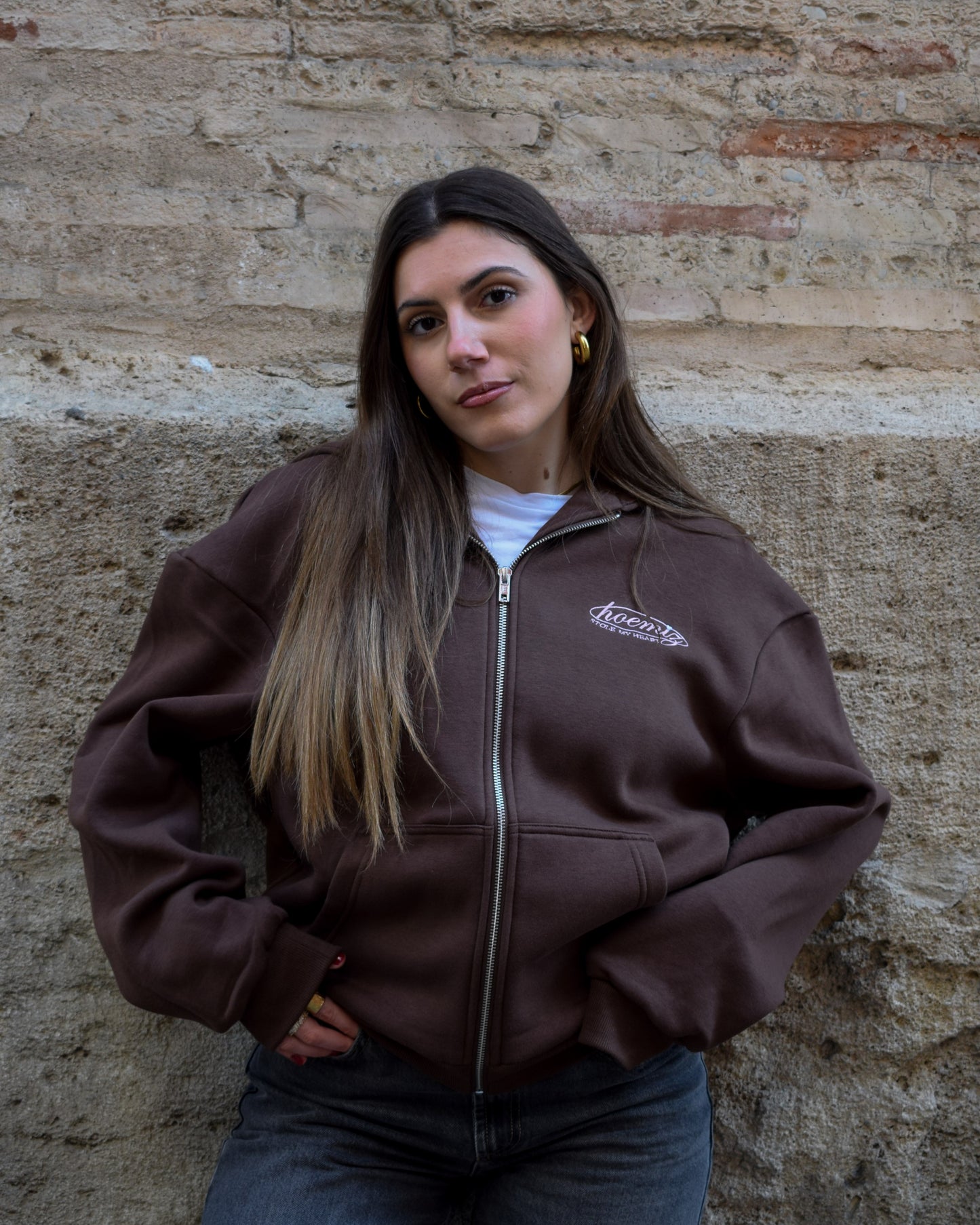 Stolen Zipper Brown