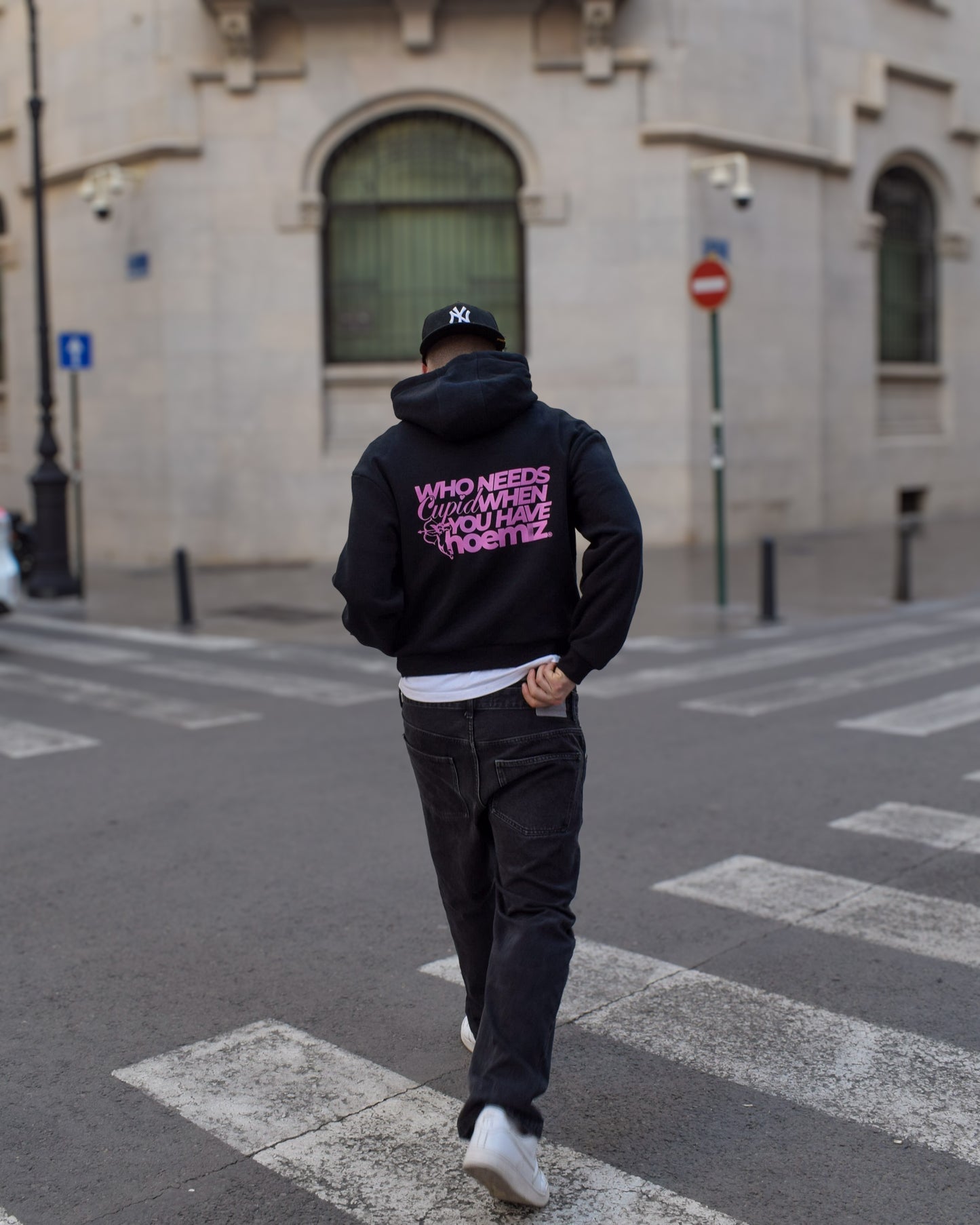 Cupid Hoodie Black