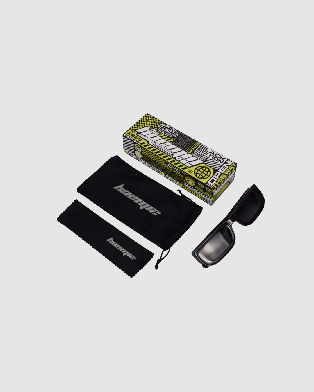 The Hoemiz Sunglasses V2 Black