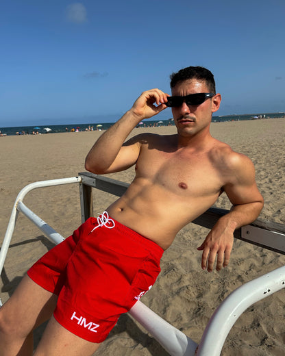 Hoemiz Swimshorts Red