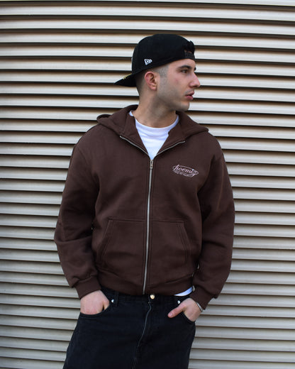 Stolen Zipper Brown